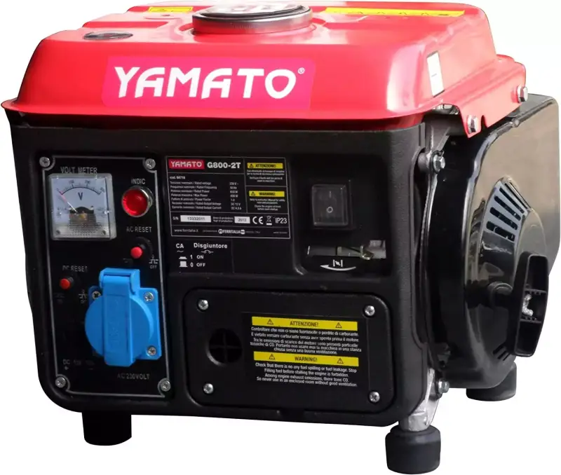Generador eléctrico YAMATO 800w 63cc Generador eléctrico YAMATO 800w 63cc