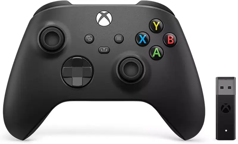 Microsoft Mando Inalámbrico Xbox + Adaptador inalámbrico para Windows 10 Microsoft Mando Inalámbrico Xbox + Adaptador inalámbrico para Windows 10