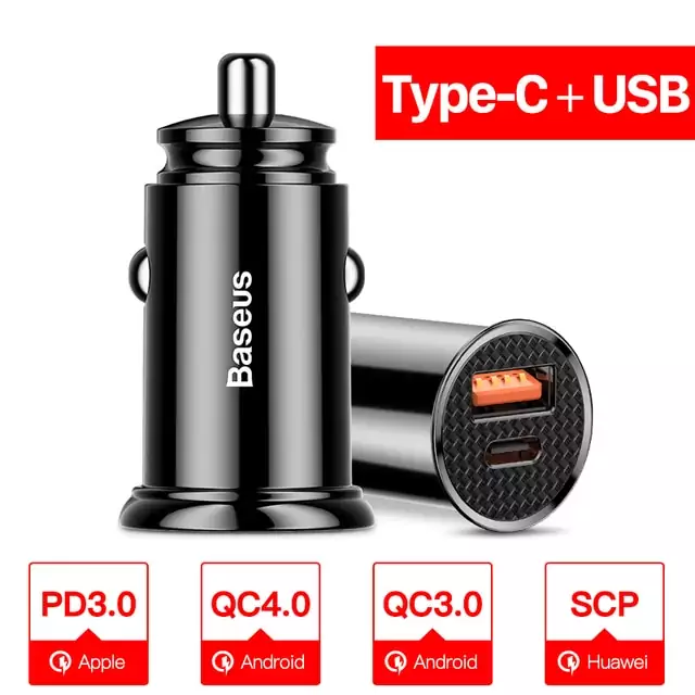 Cargador USB-C 30W Baseus Cargador USB-C 30W Baseus