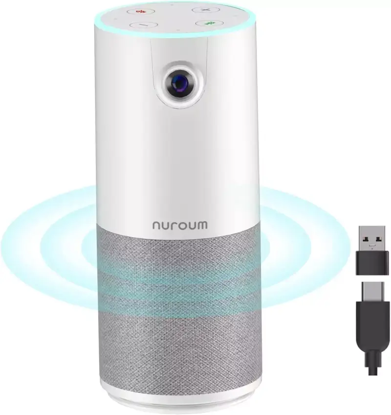 Webcam de Videoconferencia Nuroum C10 FullHD 1080P Webcam de Videoconferencia Nuroum C10 FullHD 1080P