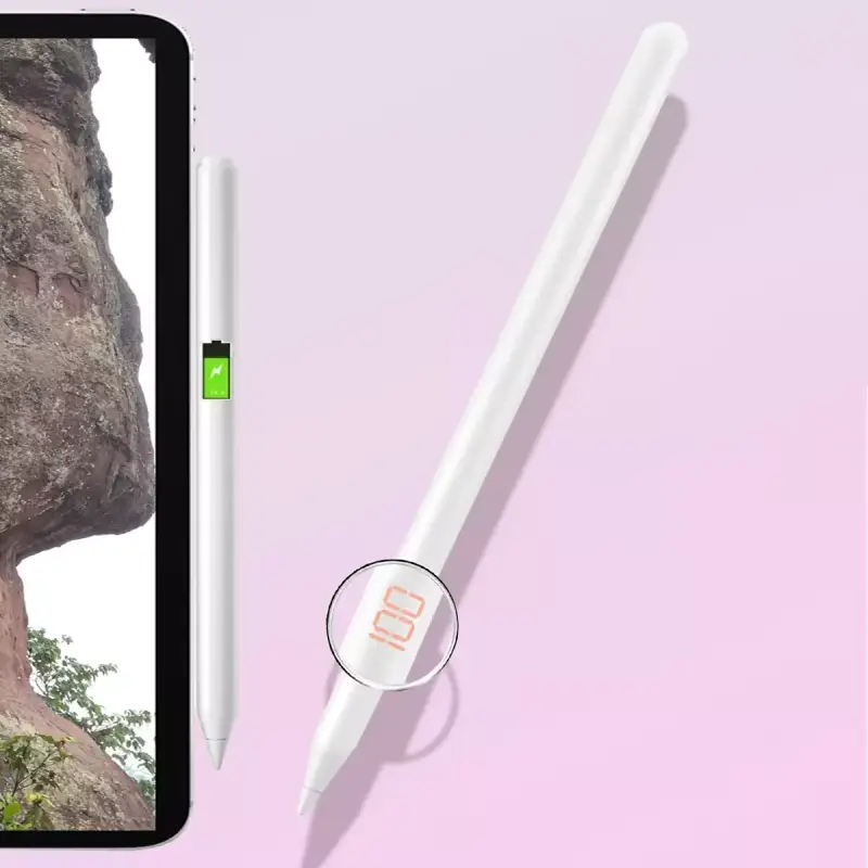 Lápiz óptico para iPad con carga inalámbrica Lápiz óptico para iPad con carga inalámbrica
