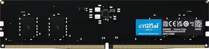 Crucial RAM 8GB DDR5 4800MHz Crucial RAM 8GB DDR5 4800MHz