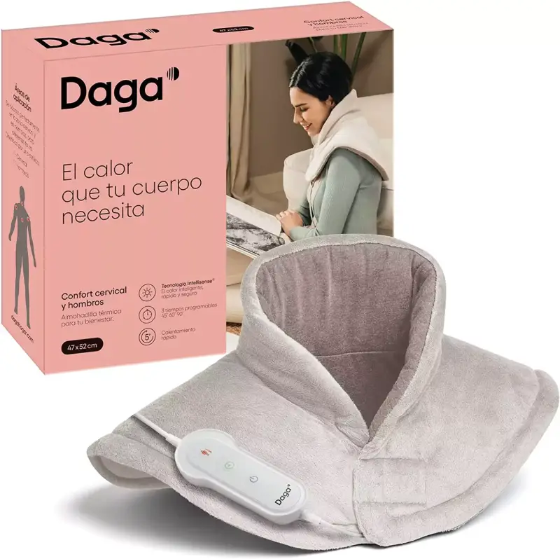 Almohadilla Térmica Confort Cervical y Hombros Daga Almohadilla Térmica Confort Cervical y Hombros Daga