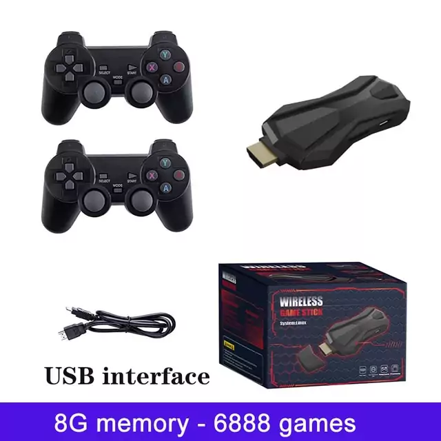 Consola de videojuegos Retro 4K 8GB 6800 Juegos Consola de videojuegos Retro 4K 8GB 6800 Juegos