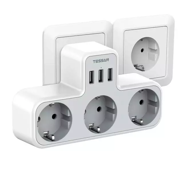 TESSAN enchufe 6 en 1 TESSAN enchufe 6 en 1