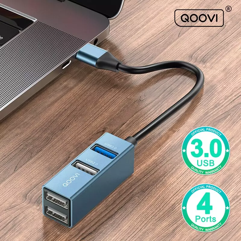 QOOVI-HUB con 4 puertos USB QOOVI-HUB con 4 puertos USB
