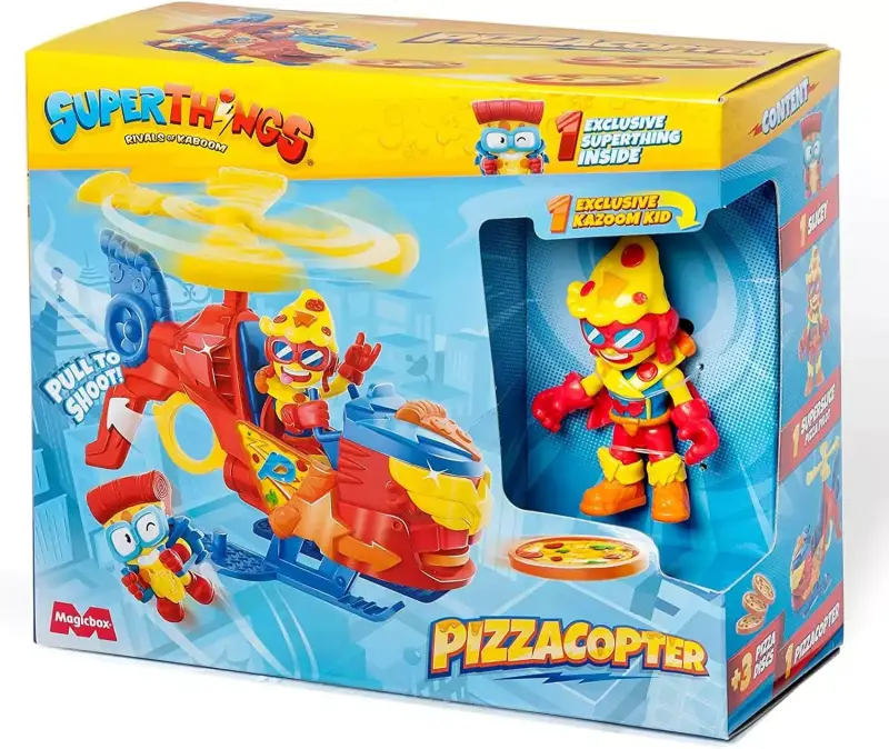 Helicóptero de SuperThings Pizzacopter Helicóptero de SuperThings Pizzacopter