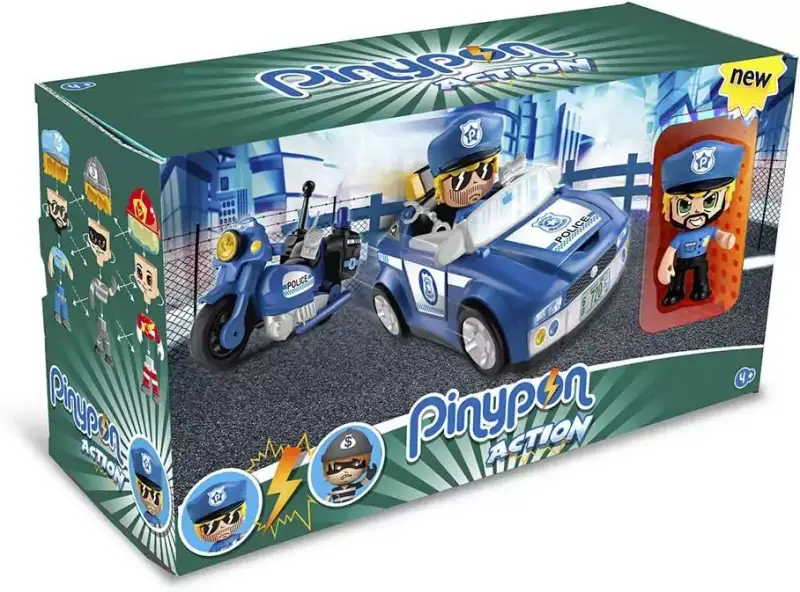 Pinypon Action Policía Vehículos de Acción Pinypon Action Policía Vehículos de Acción