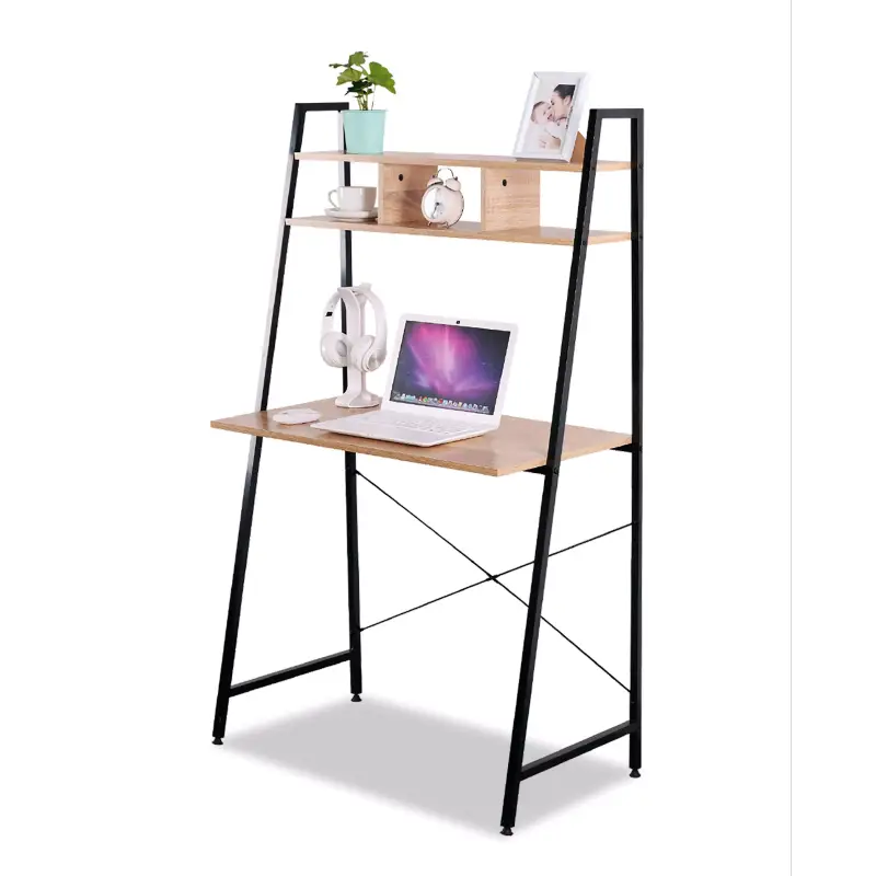 Mesa Escritorio compacta con estantería Mesa Escritorio compacta con estantería
