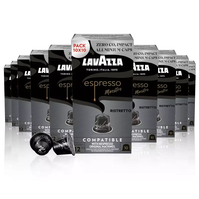 100 Cápsulas Lavazza Espresso Maestro Ristretto 100 Cápsulas Lavazza Espresso Maestro Ristretto