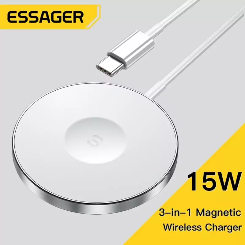 Cargador inalámbrico Essager 15W Cargador inalámbrico Essager 15W
