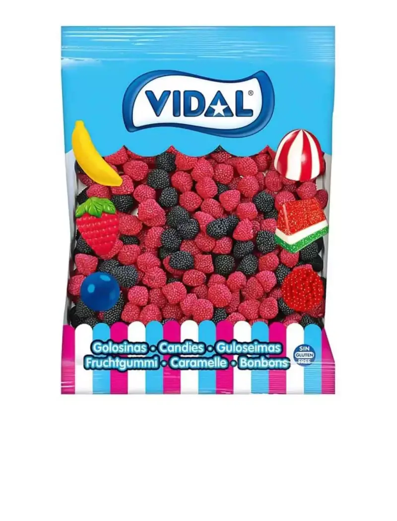 2x 1Kg Gominolas Moras de Zarza 2x 1Kg Gominolas Moras de Zarza
