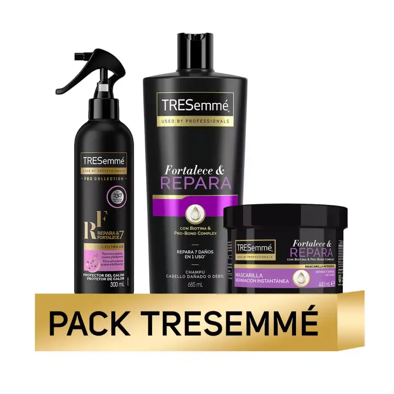 Pack TRESemmé Fortalece y Repara Pack TRESemmé Fortalece y Repara