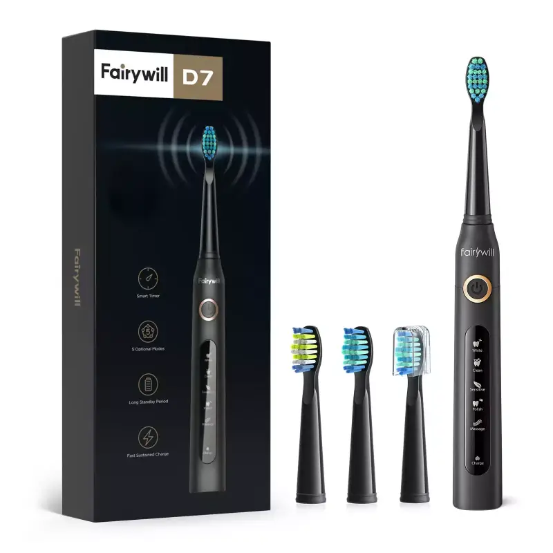 Cepillo de dientes Ultra Sónico Fairywill D7 Cepillo de dientes Ultra Sónico Fairywill D7