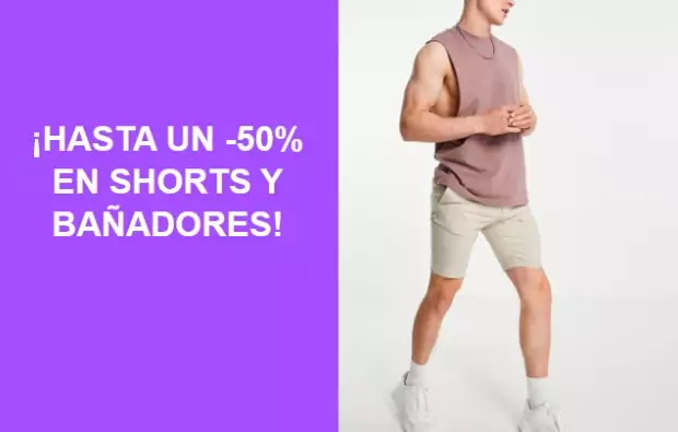 Hasta 50% Dto. en Shorts y Bañadores en ASOS Hasta 50% Dto. en Shorts y Bañadores en ASOS