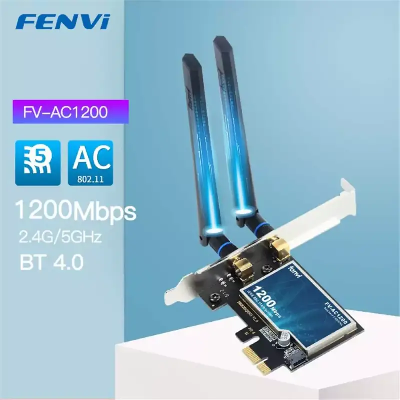 Adaptador WiFi + BT PCIe 5Ghz Adaptador WiFi + BT PCIe 5Ghz