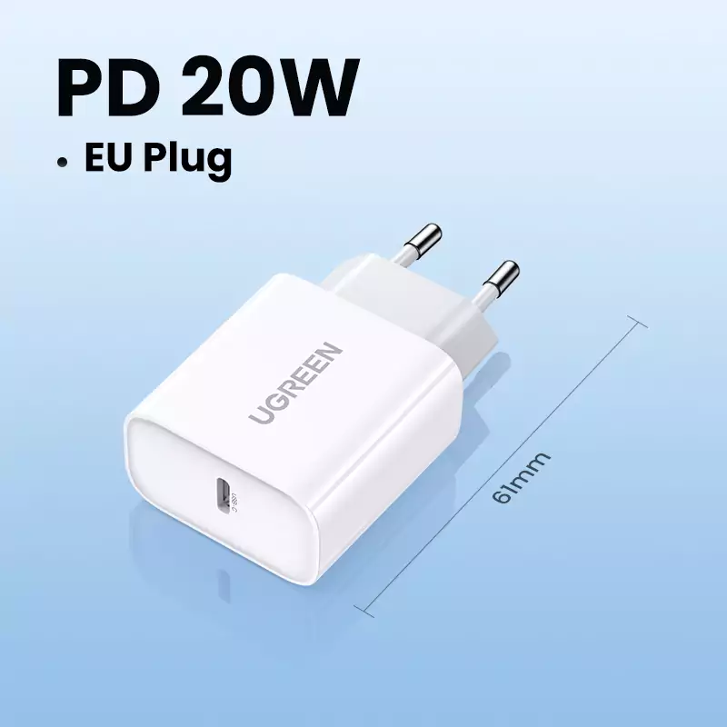 Cargador rápido Ugreen 20W Cargador rápido Ugreen 20W