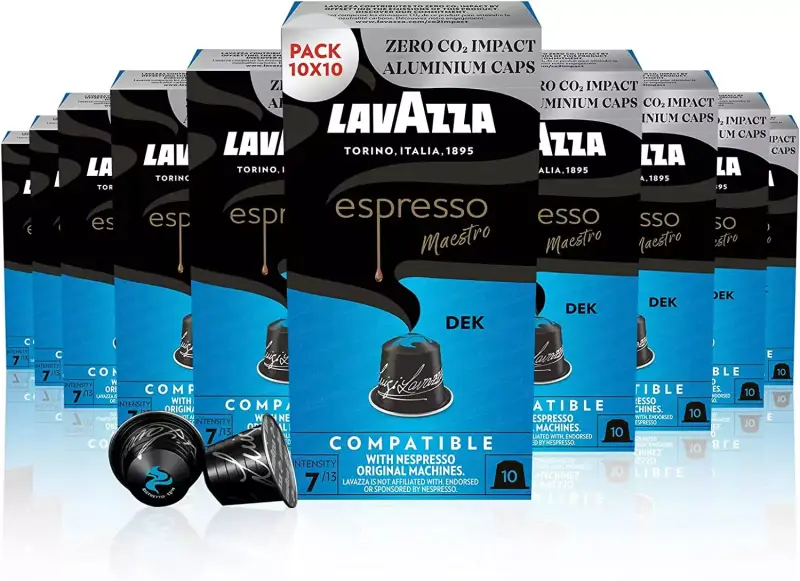 100 cápsulas Lavazza Espresso Maestro Dek 100 cápsulas Lavazza Espresso Maestro Dek