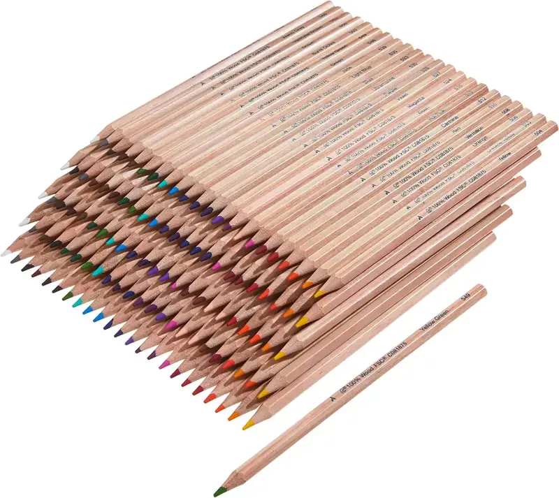 Lápices de colores paquete de 120 (24 colores, 5 cada uno) Lápices de colores paquete de 120 (24 colores, 5 cada uno)