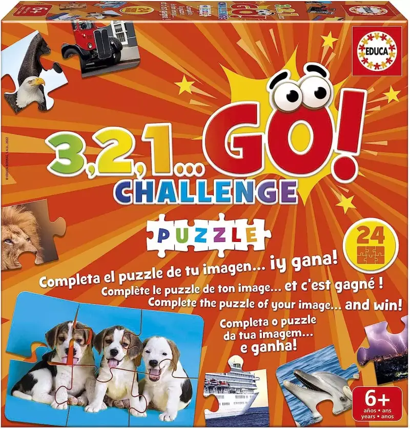 3,2,1... GO! Challenge Puzzle Educa 3,2,1... GO! Challenge Puzzle Educa