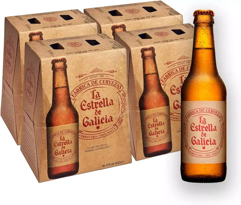 24x330ml Cerveza La Estrella de Galicia 24x330ml Cerveza La Estrella de Galicia