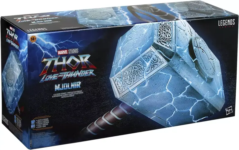 Martillo electrónico Premium Marvel Legends Thor Martillo electrónico Premium Marvel Legends Thor