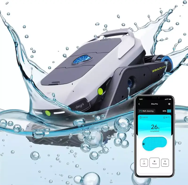 Robot inalámbrico limpiafondos para piscina Zima Pro Robot inalámbrico limpiafondos para piscina Zima Pro