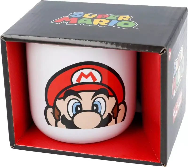 Taza desayuno de cerámica 400ml Super Mario Taza desayuno de cerámica 400ml Super Mario