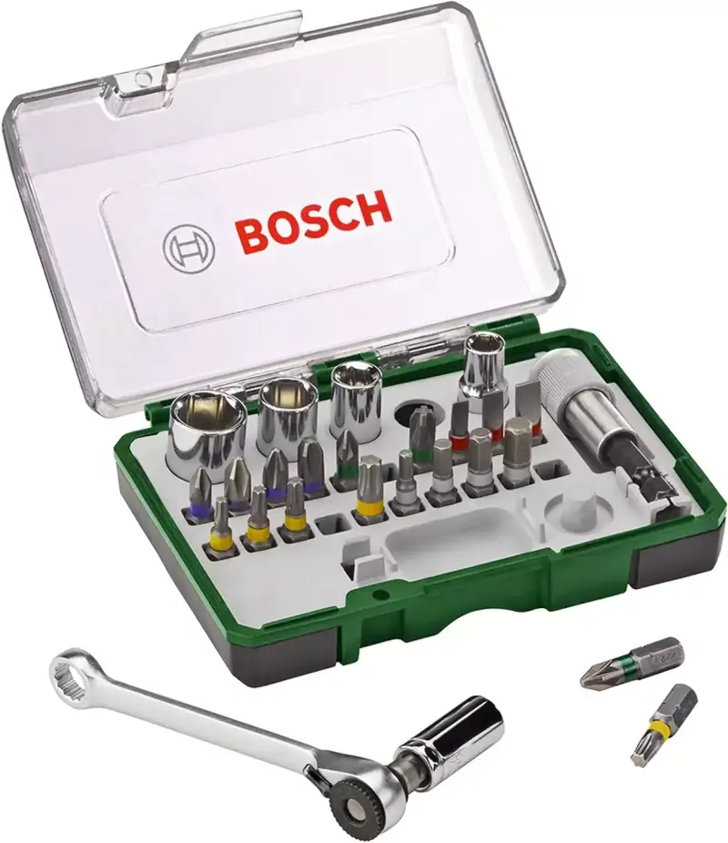 Pack 27 piezas Carraca Bosch Professional Pack 27 piezas Carraca Bosch Professional
