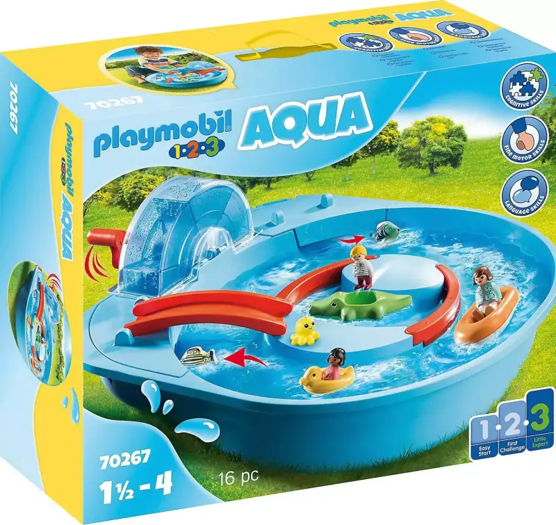 Parque acuático Playmobil 1.2.3 Aqua Parque acuático Playmobil 1.2.3 Aqua