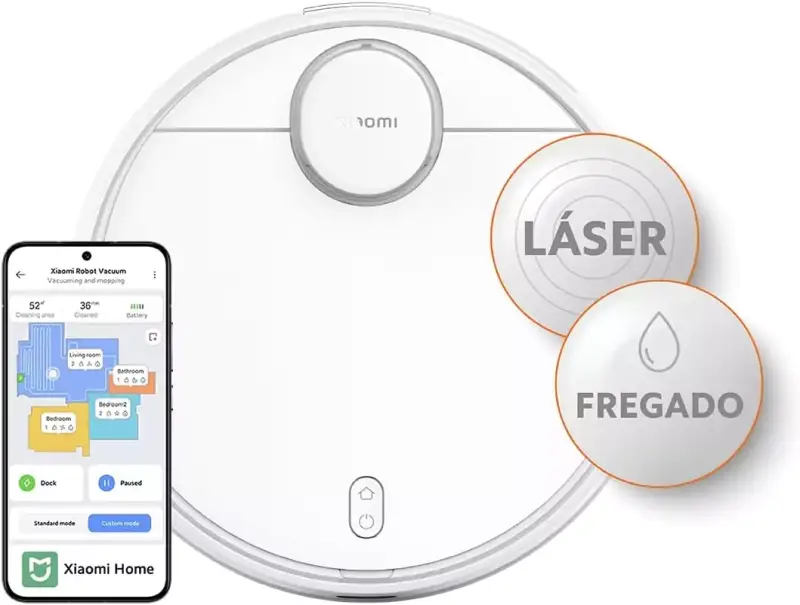 Robot aspirador Xiaomi Robot Vacuum S12 Robot aspirador Xiaomi Robot Vacuum S12