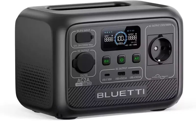 Generador Solar BLUETTI AC2A 300W Generador Solar BLUETTI AC2A 300W