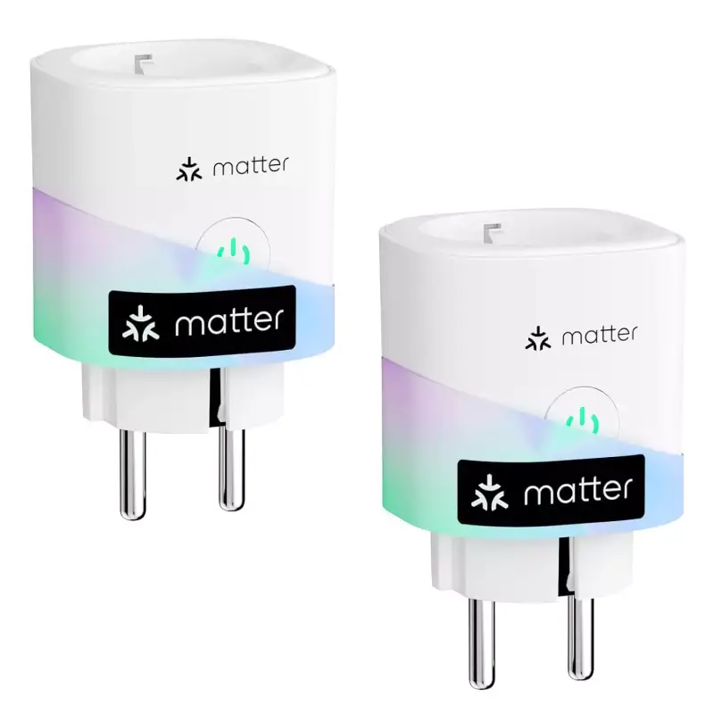 2x Meross Enchufe Inteligente WiFi 2x Meross Enchufe Inteligente WiFi