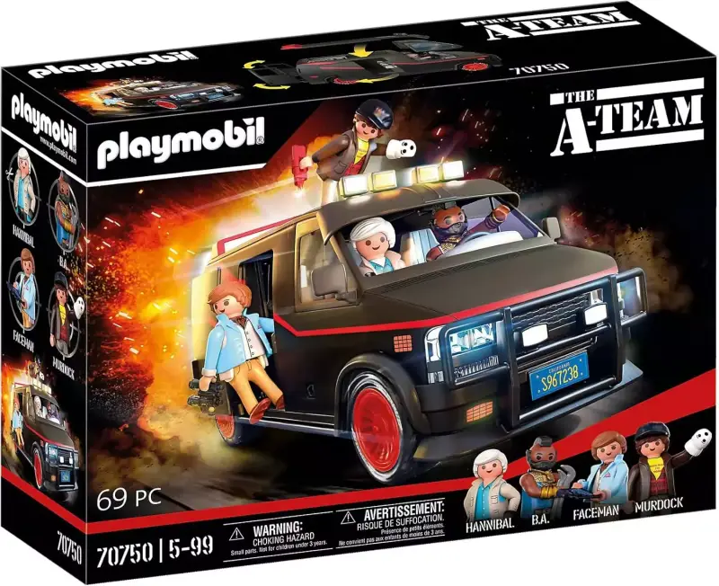 Playmobil Furgoneta El Equipo A Playmobil Furgoneta El Equipo A