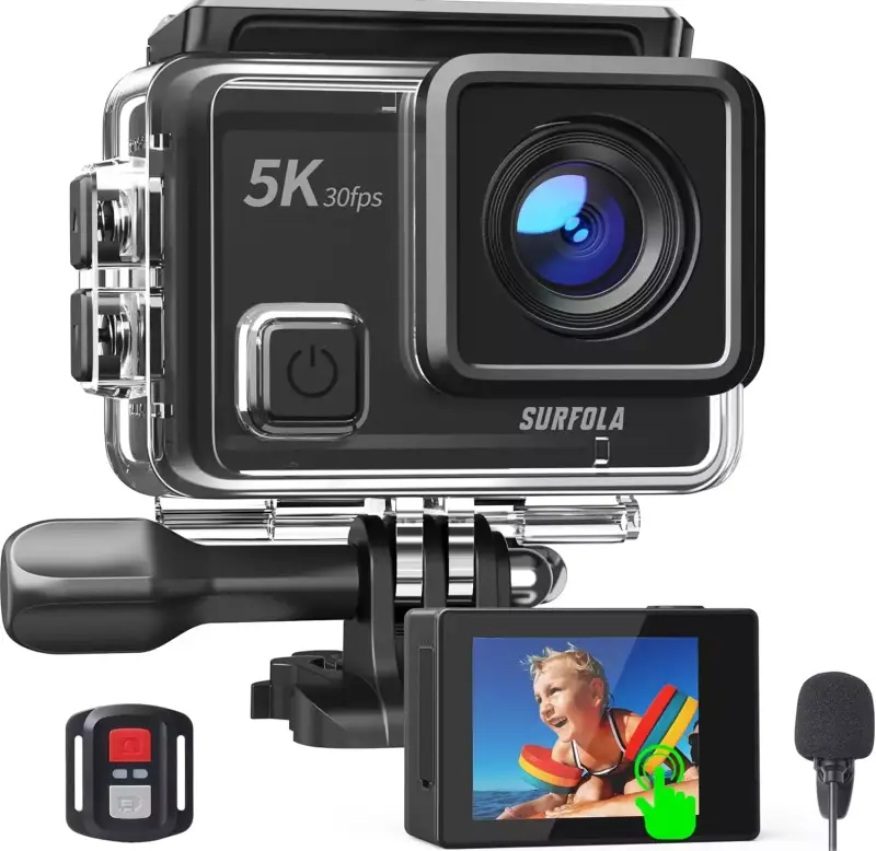 Cámara Deportiva Surfola 4K 30FPS SF430 Cámara Deportiva Surfola 4K 30FPS SF430