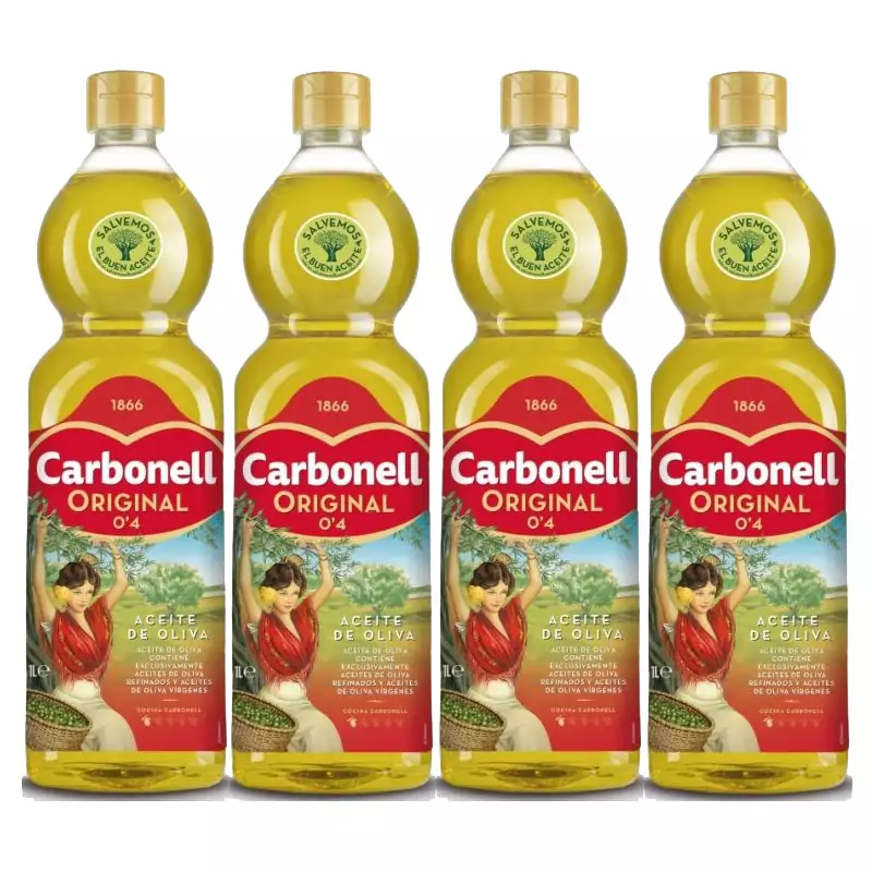 4x 1L Aceite De Oliva Carbonell Original 4x 1L Aceite De Oliva Carbonell Original