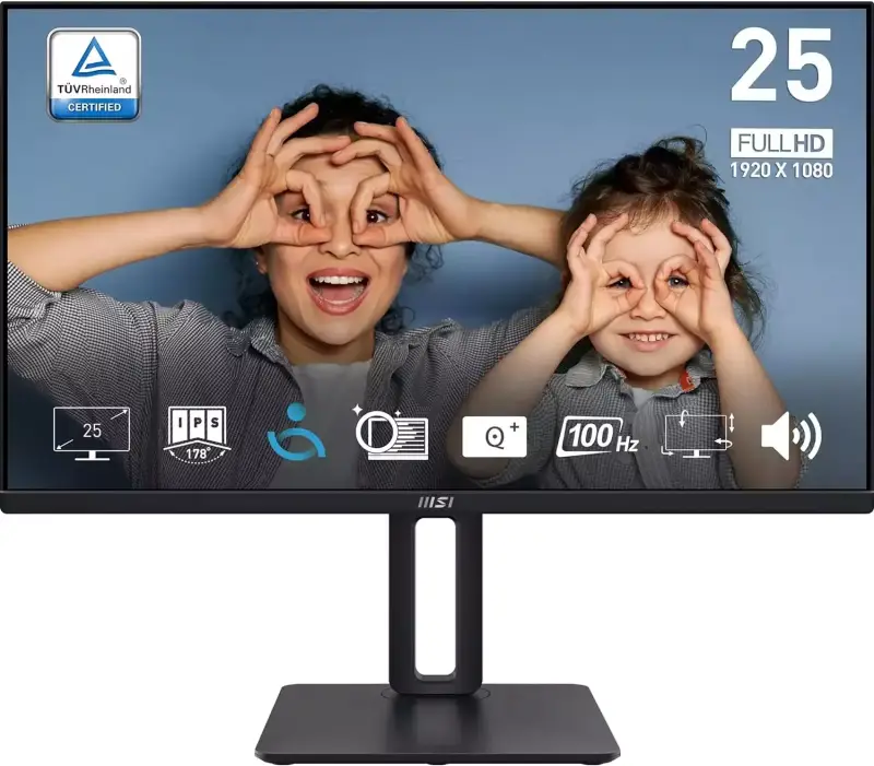 Monitor MSI Pro 24,5" FHD IPS 100 Hz Monitor MSI Pro 24,5" FHD IPS 100 Hz