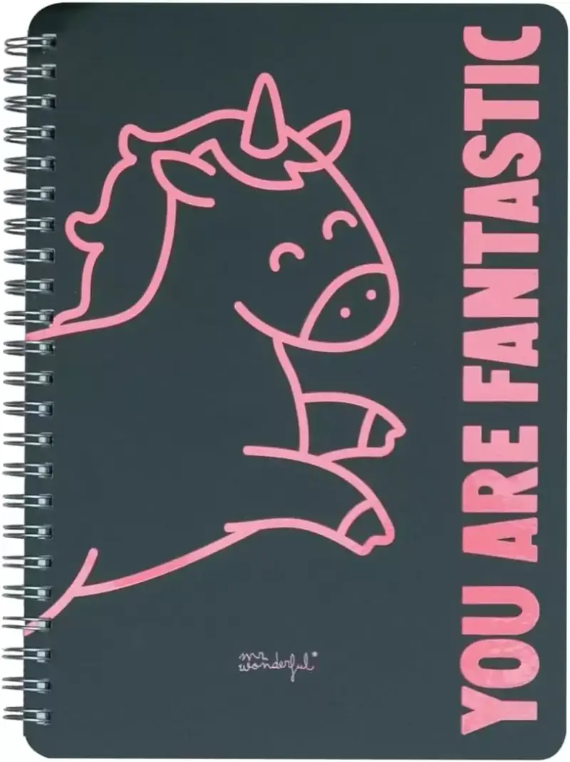 Libreta A5 Mr. Wonderful Unicornio Libreta A5 Mr. Wonderful Unicornio
