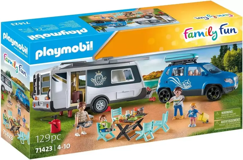Playmobil Caravana con Coche Playmobil Caravana con Coche