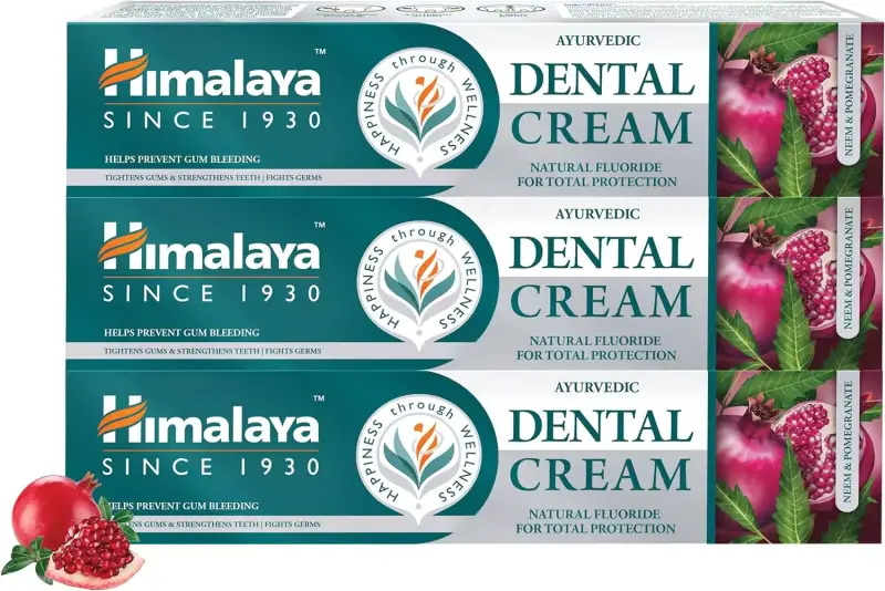 3x 100g Pasta de dientes de hierbas Himalaya 3x 100g Pasta de dientes de hierbas Himalaya
