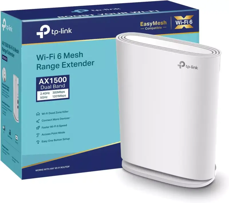 Repetidor WiFi 6 Doble Banda TP-Link RE500XD Repetidor WiFi 6 Doble Banda TP-Link RE500XD