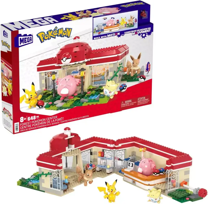 Mega Construx Centro Pokémon en el Bosque Mega Construx Centro Pokémon en el Bosque