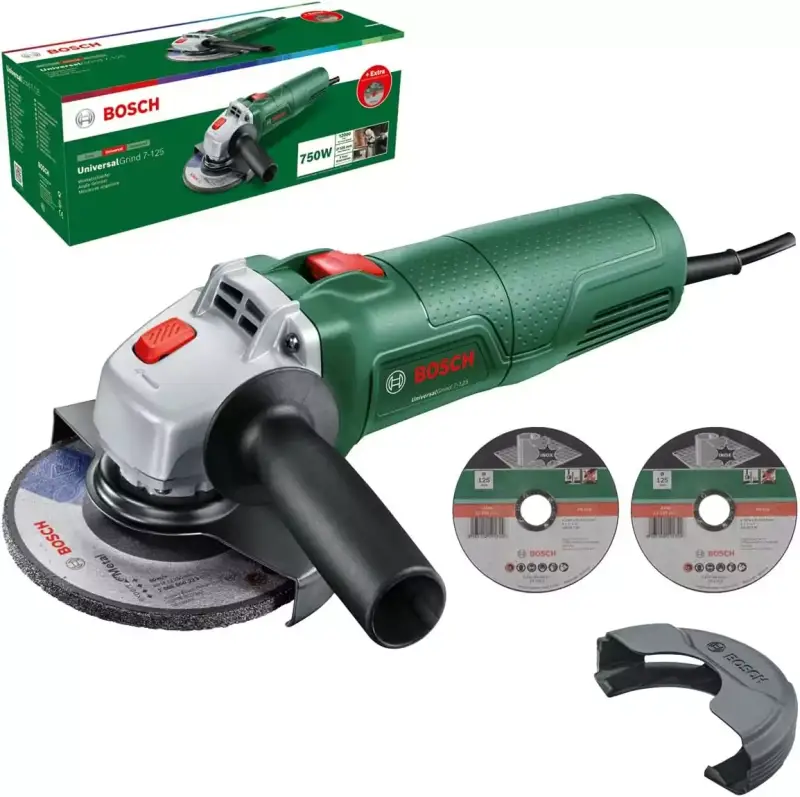Amoladora Bosch UniversalGrind 750W + 2 Discos Amoladora Bosch UniversalGrind 750W + 2 Discos