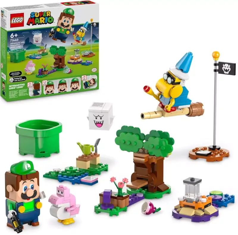 Lego Super Mario Aventuras Interactivas Luigi Lego Super Mario Aventuras Interactivas Luigi