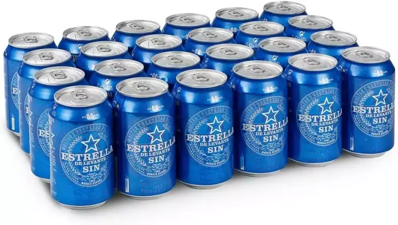 24x 330ml Cerveza Estrella Levante sin Alcohol 24x 330ml Cerveza Estrella Levante sin Alcohol