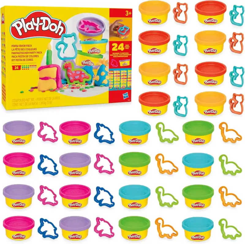 Set Artísticos para Niños Play-Doh Pack Fiesta de Colores Set Artísticos para Niños Play-Doh Pack Fiesta de Colores