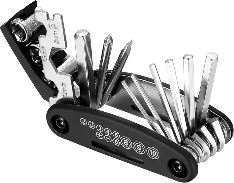 Multiherramienta para bicicletas 16 en 1 Multiherramienta para bicicletas 16 en 1