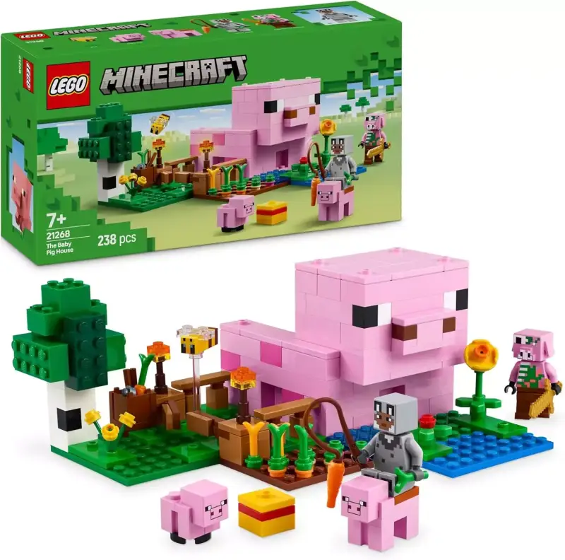 LEGO Minecraft La Casa-Cerdo Bebé LEGO Minecraft La Casa-Cerdo Bebé