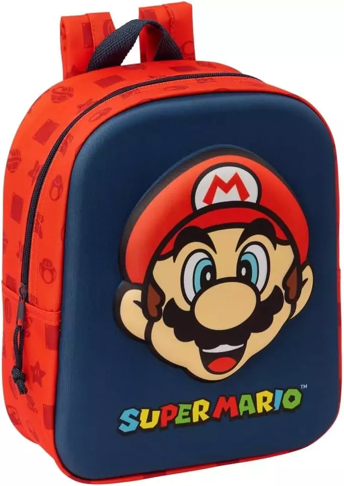 Mochila de Guardería Super Mario 3D Mochila de Guardería Super Mario 3D