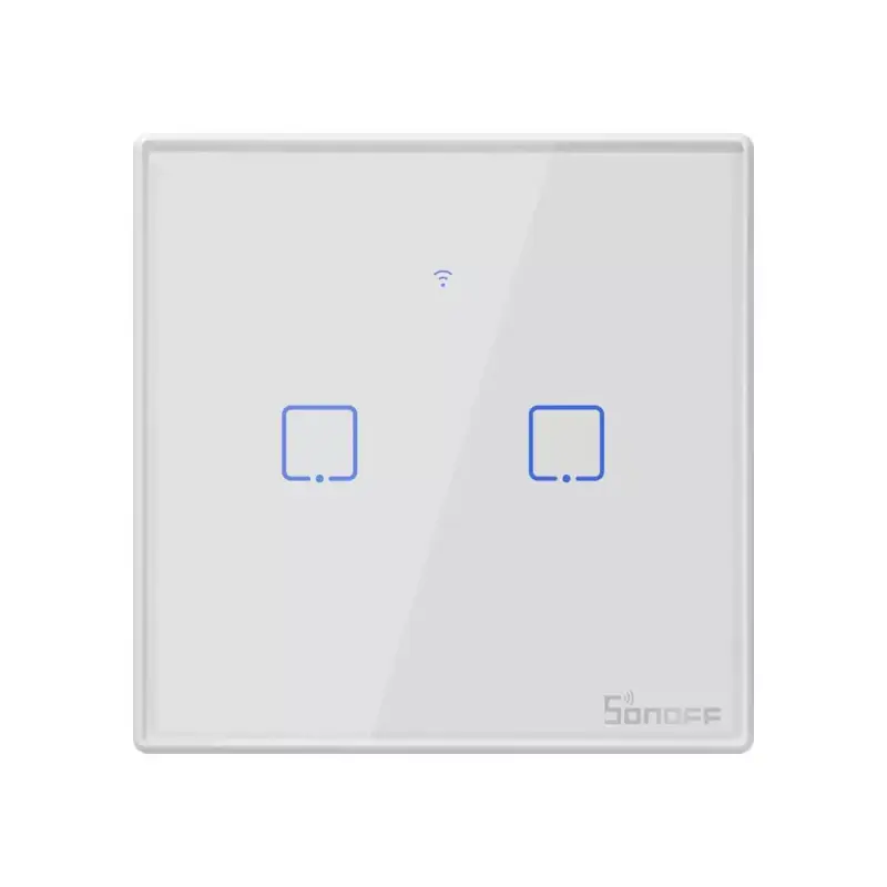 Interruptor Luz Sonoff WiFi 2 Canales Interruptor Luz Sonoff WiFi 2 Canales